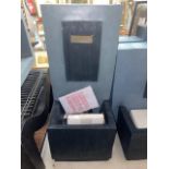 CONTEMPORARY FAUX SLATE UPRIGHT WATER FEATURE