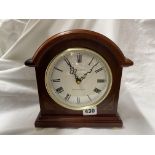 LONDON CLOCK CO WESTMINSTER CHIME MANTEL CLOCK