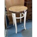 BENTWOOD PAINTED STOOL