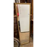 GILT OBLONG MIRROR