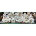 SELECTION OF CRESTED CHINA WARES PERTAINING TO COVENTRY