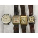 BAG OF VINTAGE WRIST WATCHES BY ENVOY,