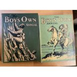 TWO 'THE BOYS OWN' ANNUALS