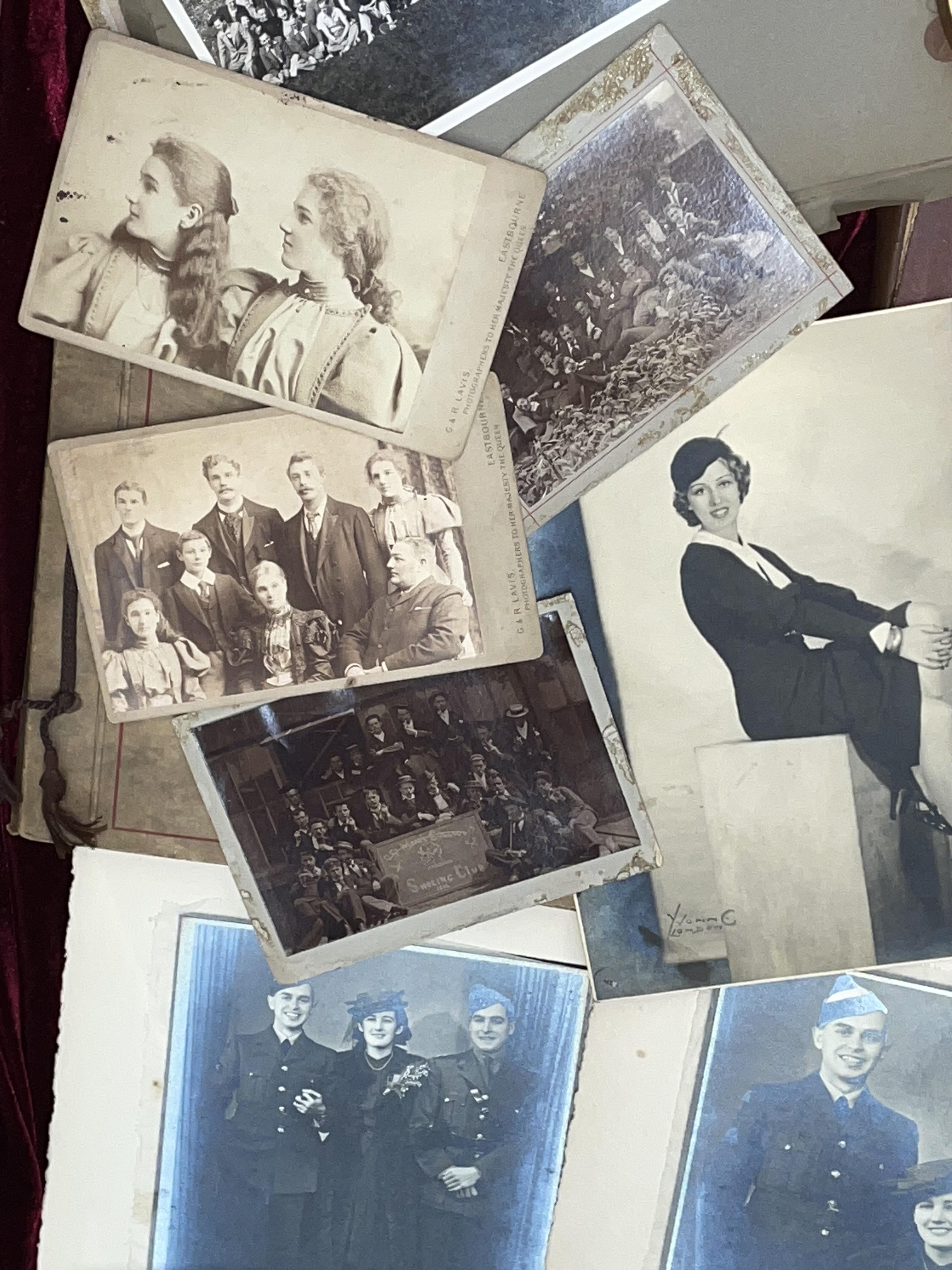 CARTON OF EARLY PORTRAIT PHOTOGRAPHS - TOPOGRAPHICAL, ETCHINGS, - Image 3 of 4