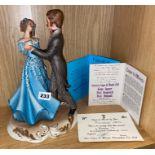 CAPO DI MONTE LTD EDITION THE ANNIVERSARY WALTZ AND PAPERWORK