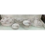 MONTFORD FLORAL PATTERNED TABLE SERVICE