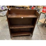 OAK OPEN BOOK SHELVES