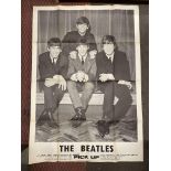 BEATLES RELATED INTERNATIONAL PICK UP MAGAZINE SPECIAL GERMAN INCLUDING CENTRE PAGE POSTER which