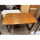 G PLAN STYLE TEAK EXTENDING DINING TABLE