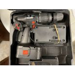 CASED BATTERY POWER DRILL