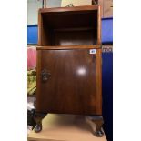 WALNUT BEDSIDE CABINET