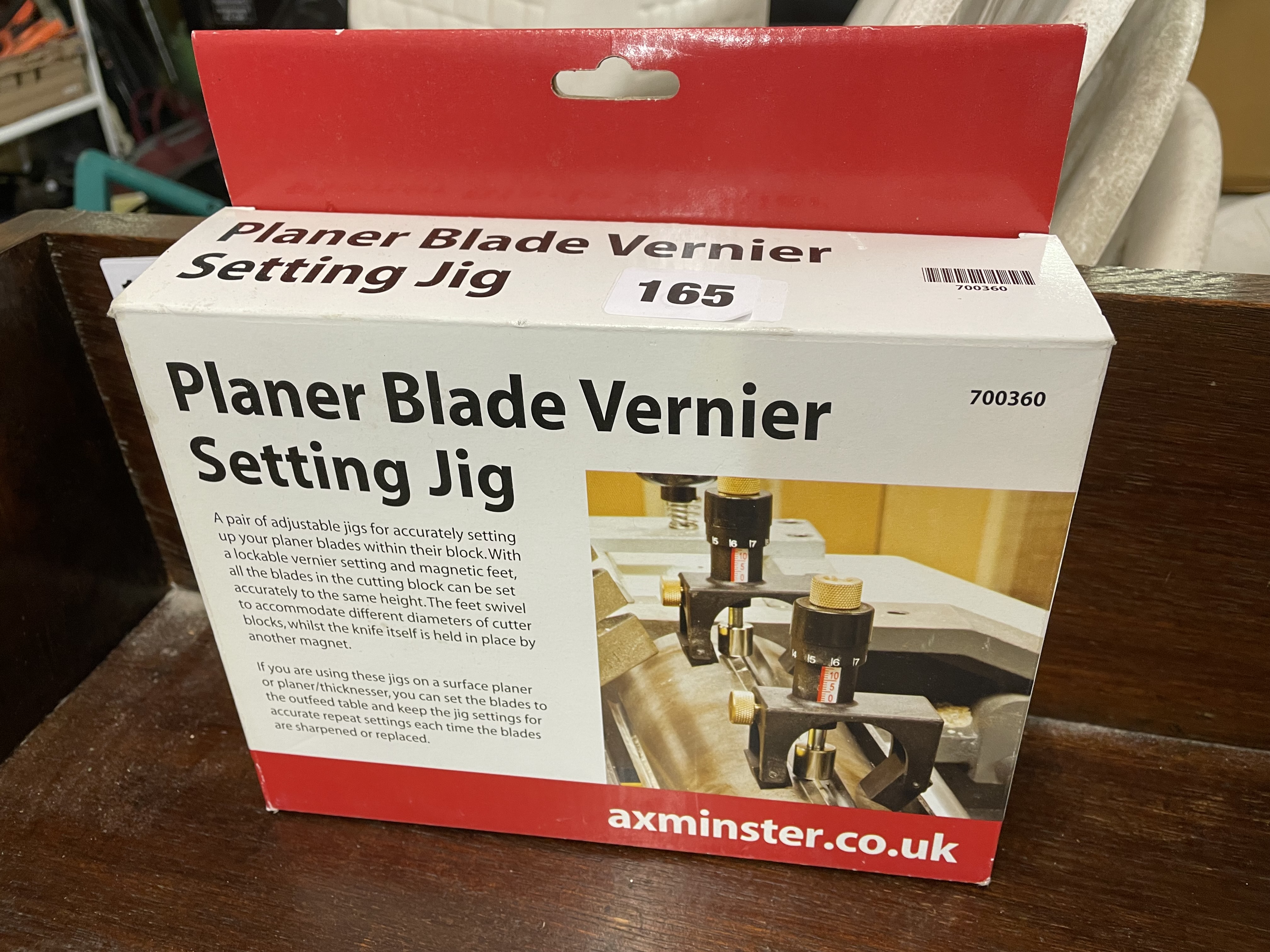 AXMINSTER PLANER BLADE SETTING JIG