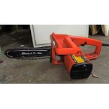 BLACK AND DECKER LG10 CHAIN SAW