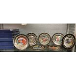 SET OF LIMITED EDITION VILLEROY AND BOCH BONE CHINA PLATES MAGICAL FAIRY TALES FROM OLD RUSSIA
