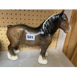 CLYDESDALE BESWICK GLOSS WITH GOLD RIBBON BRAID