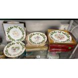 TWELVE ROYAL GRAFTON BONE CHINA CHRISTMAS PLATES