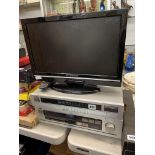 SMALL TV, JVC STEREO TUNER,