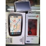 TOM TOM GPS SYSTEM IN CASE,