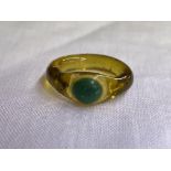 ROMAN TYPE GLASS RING POSSIBLY 2ND CENTURY
