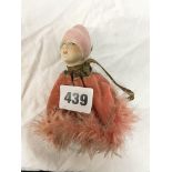 ART DECO PIN HEAD DOLL