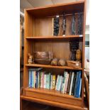 TEAK DWARF BOOKCASE