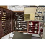 CASED CANTEEN OF WMF CELTIC CUTLERY A/F