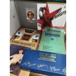 BEATLES COLLECTION OF CASSETTES, BOXED JOHN LENNON VINYL COLLECTION AND RUSSIAN IMPORT,