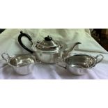 THREE PIECE EPNS TEA SERVICE