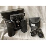 PAIR OF 10X50 BOOTS ASCOT BINOCULARS AND 10X25 MINI BINOCULARS