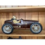 RESIN MODEL OF AN EARLY SPORTS CAR