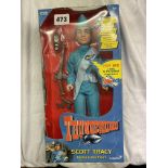 BOXED THUNDERBIRDS SCOTT TRACY TALKING ACTION FIGURE