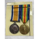 TWO FIRST WORLD WAR MEDALS FOR H.