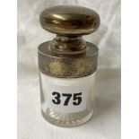 SILVER MOUNTED SCENT BOTTLE