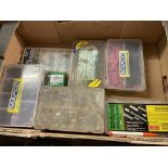 CARTON OF MECHANICS RELATED IRONMONGERY, ASSORTED SPRINGS, NUTS AND BOLTS,