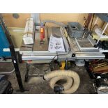 AXMINSTER HOBBY TABLE SAW WITH MANUAL