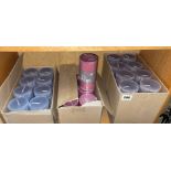 THREE BOXES OF SPAAS CRYSTAL MORNING CANDLES