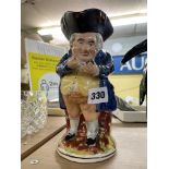 LATE 18TH/EARLY 19TH STAFFORDSHIRE TOBY JUG