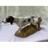 ROYAL DOULTON POINTER DOG FIGURE HN2624