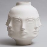 Jonathan Adler (American, b.1966), Large 'Dora Maar' Perpetual Face Vase, 21st century, height 13.6