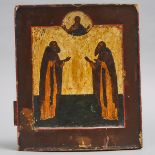 Russian Icon of Saints Peter and Paul, 19th century, 15 x 12 in — 38.1 x 30.5 cm