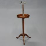 Louis XVI Mahogany Tripod Guéridon with Ajustable Candlestand, Joseph Canabas, c.1790