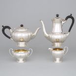 Canadian Silver Tea and Coffee Service, Henry Birks & Sons, Montreal, Que., 1936-38, coffee pot heig