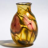 Charles Lotton (American, b.1935), 'Multi-Flora' Glass Vase, dated 1977, height 8.7 in — 22.2 cm