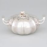 Russian Silver Two-Handled Sugar Box, Carl Seipel, St. Petersburg, 1856, width 6.7 in — 17 cm