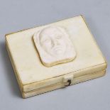 Prisoner of War Style Bone Box, 8.7 x 7 in — 22.1 x 17.8 cm