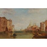 Alfred Pollentine (1836-1890), THE GRAND CANAL, VENICE, Oil on canvas; signed lower right, titled "G