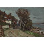 Patrick Downie (1854-1945), SHORE ROAD, INNELLAN, Oil on panel; signed lower left, titled to exhibit