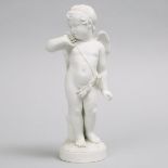 Niderviller Parian Figure of Cupid, c.1900, height 10.8 in — 27.5 cm