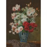 Omer Dierickx (1863–1939), LE BOUQUET DE FLEURS, 1928, Oil on canvas; signed and dated 1928 lower ri