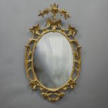 Rococo Giltwood Mirror, 18th/19th century, 36 x 21 in — 91.4 x 53.3 cm